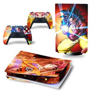 Autocollant&nbsp;Sticker&nbsp;pour&nbsp;Sony&nbsp;PS5&nbsp;&Eacute;dition&nbsp;num&eacute;rique,&nbsp;Dragon Ball-133