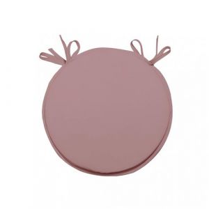Dessus de chaise bistrot 40 cm ALIX rose, par Soleil d'ocre