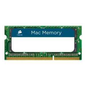 Corsair CMSA16GX3M2A1333C9 Apple Mac 16GB (2x8GB) DDR3 1333Mhz CL9 Mémoire pour ordinateur portable SODIMM pour produits Apple.