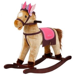 Cheval à bascule indien 75x30x69 cm - knorrtoys 551