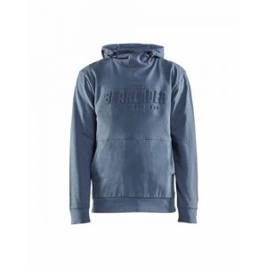 Sweat à capuche BLAKLADER Imprimé 3D T.XS - BLEU PAON - 353011588209-XS