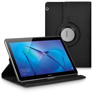 Housse Rotatif 360&deg; en cuir PU Support Int&eacute;gr&eacute; pour Huawei MediaPad T3 10 (9.6) AGS-L09/ AGS-W09/ AGS-L03 - NOIR