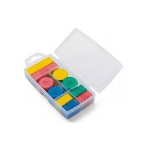 Boite 100 jetons plastique numerotes pour nain jaune  belote - accessoires - jeux de societe