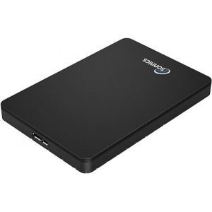 Disque dur externe Sonnics 1 To, USB 3.0 portable, compatible Windows, Mac, Smart TV, Xbox One et PS4, noir.