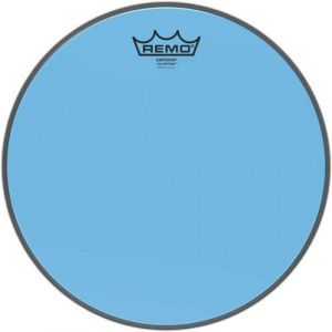 Remo BE-0312-CT-BU - Peau de frappe Emperor Colortone, bleu, 12''