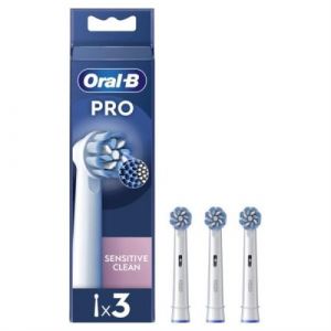 Oral-B Pro Sensitive Clean Brossettes Pour Brosse a Dents, Pack De 3 Unit&eacute;s