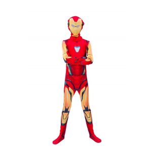 D&eacute;guisement Enfant Iron Man - avec Main Jaune - 130 cm