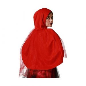 Cape Capuche Rouge Femme Chaperon