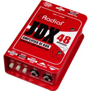 Radial JDX Reactor Di Active pour Guitare SIMULATEUR HAUT-PARLEUR