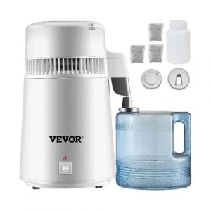 Distillateur d'eau, capacit&eacute; de 4L, approuv&eacute; par la FDA, distillation efficace
