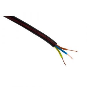 Zenitech - C&acirc;ble &eacute;lectrique U-1000 R2V 3G1,5mm&sup2; noir - 50m