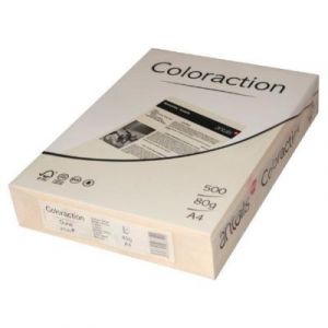 Coloraction 838A 080S 2 Antalis Papier couleur A4 80 g/m Ivoire/2 Import Allemagne
