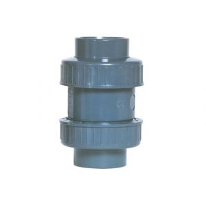 Clapet anti-retour &agrave; ressort PVC pression &Oslash; 63 mm - Fitt