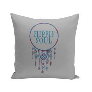 Fabulous Housse de coussin gris Hippie Soul Dreamcatcher [40x40 cm]