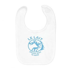 Fabulous Bavoir Coton Bio Le Lait Pousse dans la Vache