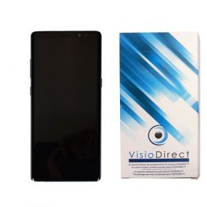 Visiodirect® Ecran complet pour Samsung Galaxy Note 8 N950F bleu vitre tactile+ Ecran LCD sur chassis Telephone portable