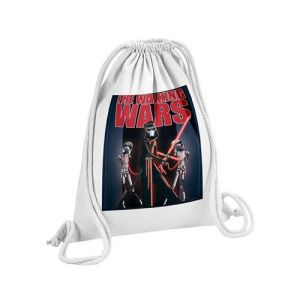 Fabulous Sac de Gym en Coton Blanc Game of Geek the Walking Wars 12 Litres