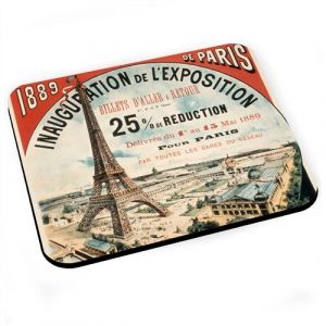 Tapis de souris Exposition universelle 1889 paris affiche tour eiffel