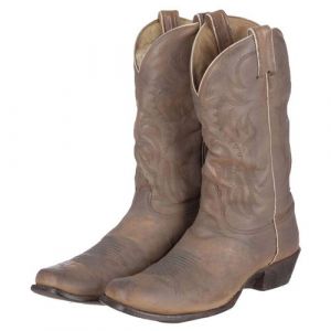 Paire de Bottes d&eacute;co en r&eacute;sine