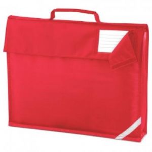 Petite sacoche l&eacute;g&egrave;re - cartable porte document - QD51 - rouge Id&eacute;ale pour &eacute;tudiants ou pour petites r&eacute;unions.