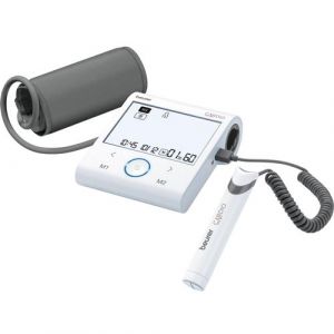 BEURER BM 96 cardio BT - Tensiometre au bras connect&eacute; Bluetooth et USB avec fonction ECG