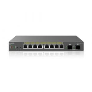 EnGenius EWS2910P-FIT commutateur réseau Géré L2+ Gigabit Ethernet (10/100/1000) Connexion Ethernet, supportant l'alimentation via ce port (PoE) Noir