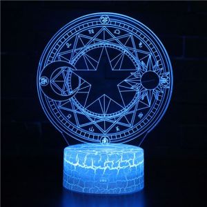 Lampe 3D Tactile Veilleuses Enfant 7 Couleurs avec Telecommande - Bouddha #694