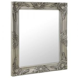 vidaXL Miroir mural style baroque 50x60 cm Argenté