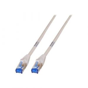 EFB-Elektronik Cordon de raccordement RJ-45 (M) pour RJ-45 (M) 20 m SFTP CAT 6a moulé gris