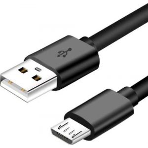 GO SOLID! C&acirc;ble de charge Micro USB 2 m compatible avec Google Chromecast Ultra (2e et 3e g&eacute;n&eacute;ration)