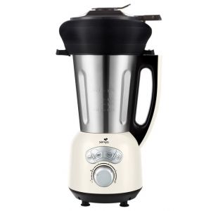 Senya blender chauffant Cook&Ice crème et son panier vapeur en silicone piable de 2L SYCP-HB008CA