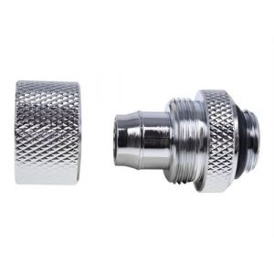 Alphacool Eiszapfen 19/13mm compression fitting G1/4 - Raccord pour syst&egrave;me de refroidissement par liquide - chrome, nickel argent&eacute;