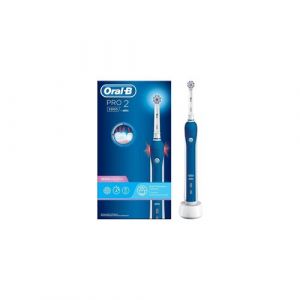 Oral-B Pro 2 2000 Brosse a Dents Electrique - aide a brosser les dents pendant 2 minutes