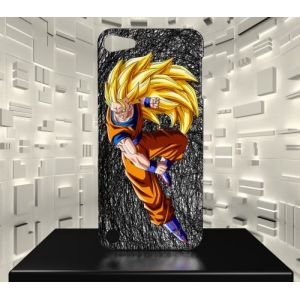 Coque compatible pour Ipod TOUCH 7 DBZ Dragon Ball Z San Goku ssj3 09