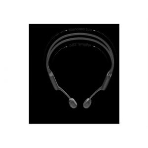 AfterShokz OpenRun Pro Mini - Écouteurs avec micro - oreille dégagée - montage derrière le cou - Bluetooth - sans fil - noir