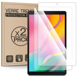 Verre Trempé Protection d'écran (Dureté 9H, 3D-Touch, 100% transparent) pour Samsung Galaxy Tab A SM-T510 - 10.1 Pouces