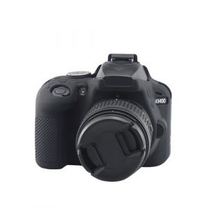 En Caoutchouc Souple En Silicone Coque Couvercle de Protection Pour Nikon D3400 Caméra Sac Tampon BT271
