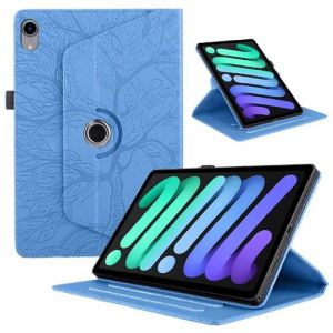 &Eacute;tui rotatif 360&deg; pour tablette ZURSANA iPad mini 7 avec support r&eacute;glable et protection antichoc-Bleu