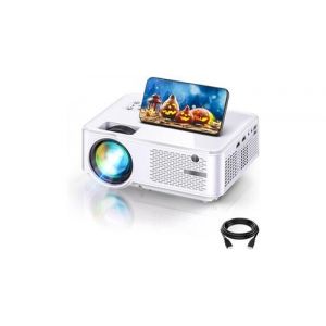 Vidéoprojecteur full hd wifi 7000 lumens hdmi usb vga blanc