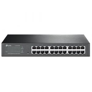 TP-Link TL-SG1024DE Easy Smart Switch Administrable 24 Ports Gigabit (Bureau/Rackable, Boîtier Métal)