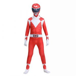 D&eacute;guisement enfant Halloween : Power Rangers Rouge, 120cm