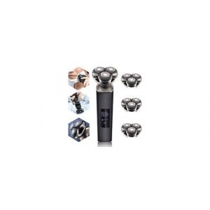 Rasoir électrique pour hommes rasoir lavable pour barbe et cheveu puissance 8w