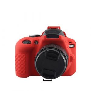 En Caoutchouc Souple En Silicone Coque Couvercle de Protection Pour Nikon D3400 Caméra Sac Tampon BT273