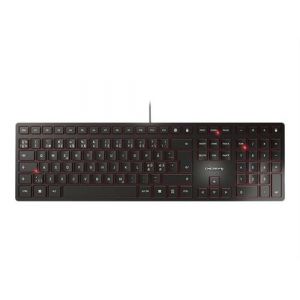 CHERRY KC 6000 SLIM - Clavier - USB - Pan Nordic - commutateur : CHERRY SX - noir