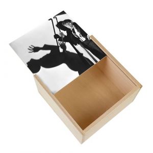 Boite Coffret en Bois - Fabulous - Docteur Jekyll and Mister Hyde Film (11 x 11 x 3,5 cm)