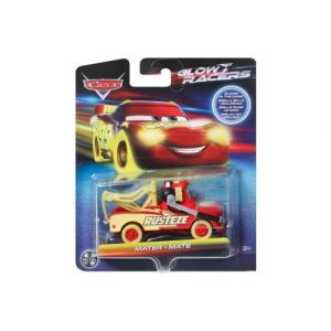 Coffret voiture cars d&eacute;panneuse martin - set v&eacute;hicule miniature verte et violet + 1 carte tigre