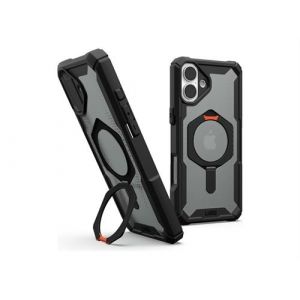 UAG Plasma XTE - Coque de protection pour téléphone portable - compatibilité avec MagSafe - noir/orange - pour Apple iPhone 16 Plus