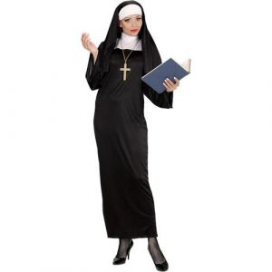 D&eacute;guisement - Bonne soeur - Nonne - Moniale - Sister Act - Femme - Taille L