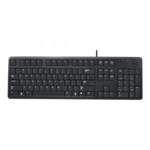 Dell KB212-B QuietKey - Clavier - USB - AZERTY - Français - noir - pour Inspiron 15 N5030, 15 N5040, 15 N5050; OptiPlex 30XX; Vostro 200, 260; XPS M1210