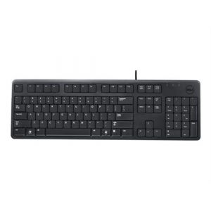 Dell KB212-B QuietKey - Clavier - USB - AZERTY - Français - noir - pour Inspiron 15 N5030, 15 N5040, 15 N5050; OptiPlex 30XX; Vostro 200, 260; XPS M1210